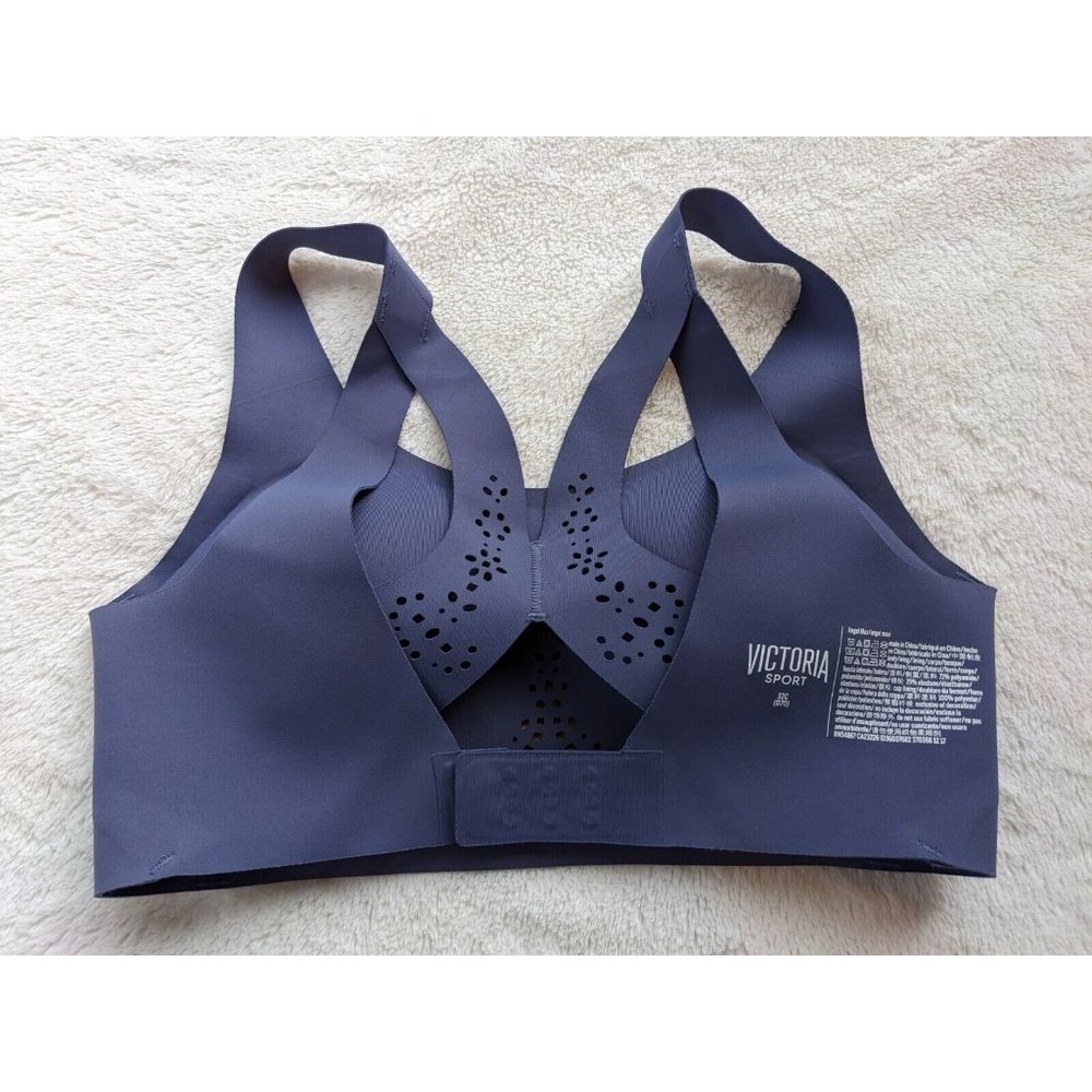 VICTORIA'S SECRET SPORT ANGEL MAX 32D PLUM MAXIMUM SUPPORT SPORT BRA A9 - Picture 5 of 6